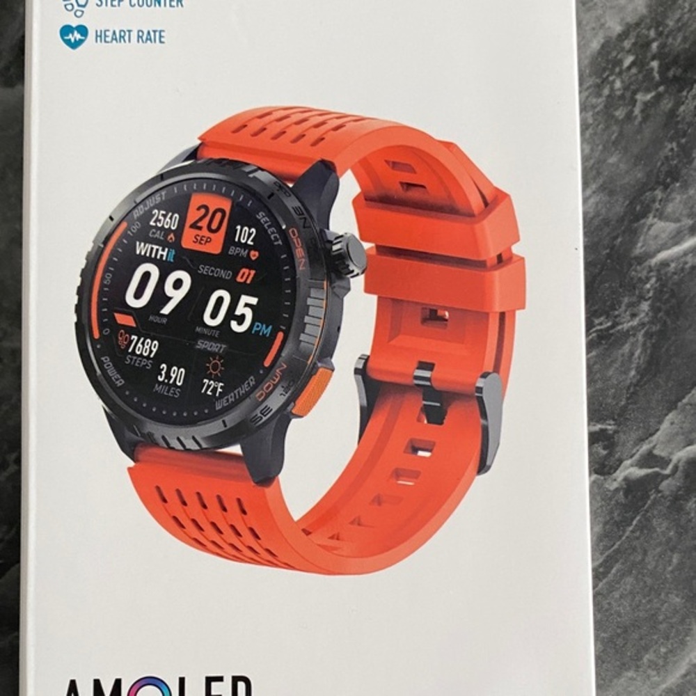 Zetta Smartwatch - Vibrant Orange